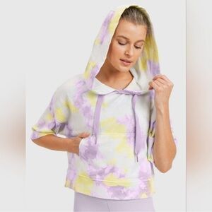 Mono B sold at Anthropology Tie-Dye Cropped Hooded Sweatshirt